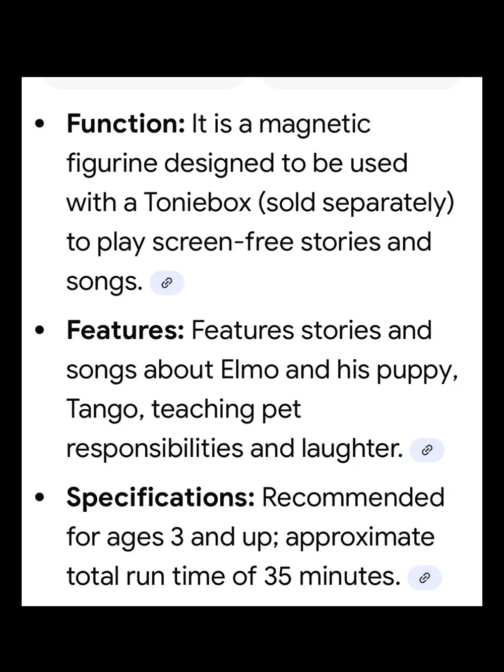 Tonies Sesame Street: Elmo with Tango Red Tonie Audio Character for Toniebox NIP